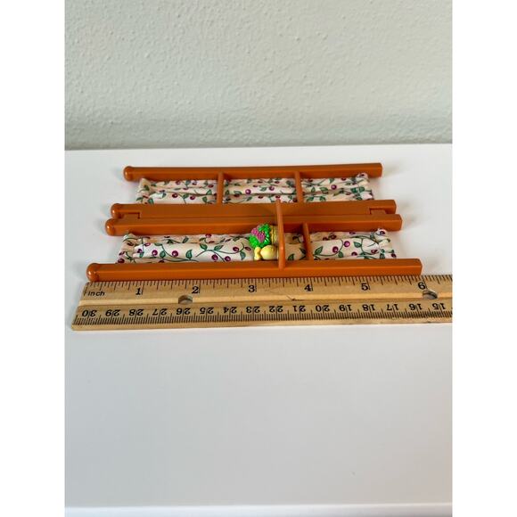 Fisher Price Loving Family Dollhouse Cloth Room Divider Home Office - Picture 8 of 8